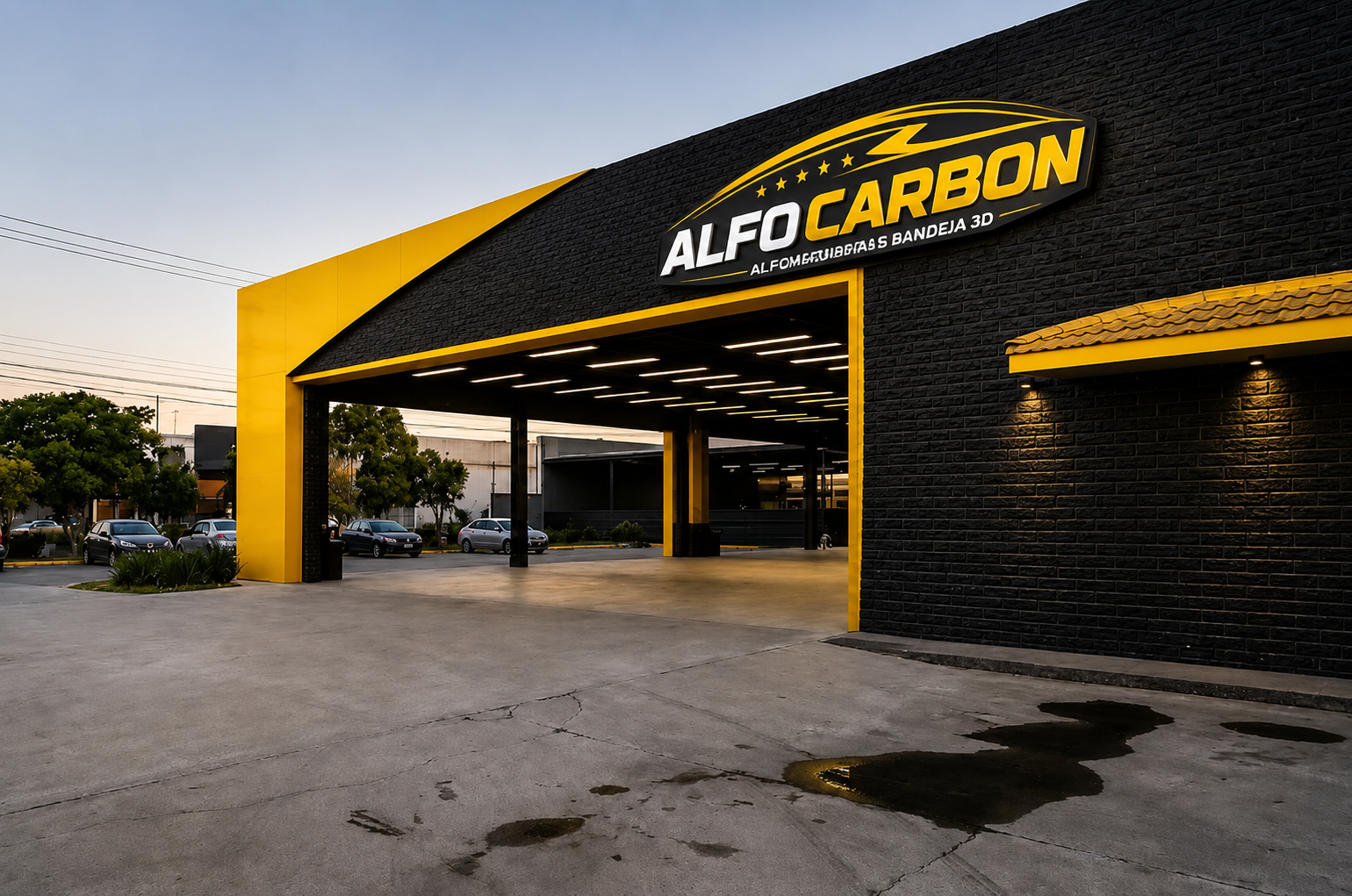 Instalações e centro de distribuição da AlfaCarbon
